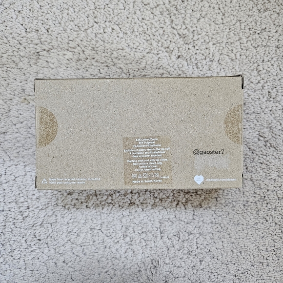 Madewell Three-Pack Bandana Ankle Socks - Picture 4 of 4